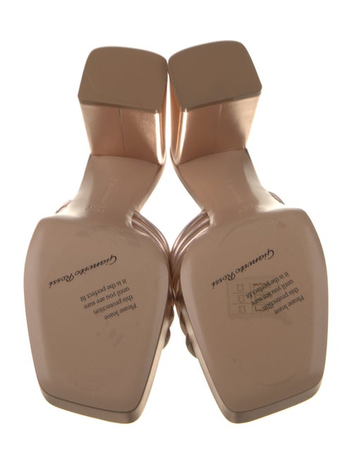 Gianvito Rossi Leather Slides