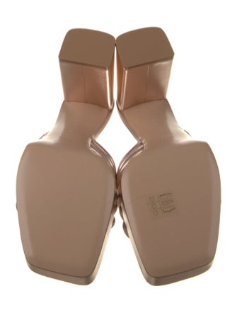 Gianvito Rossi Leather Slides