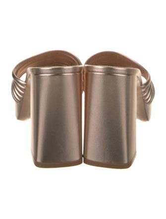 Gianvito Rossi Leather Slides