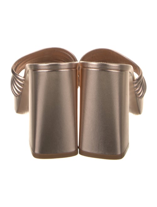 Gianvito Rossi Leather Slides