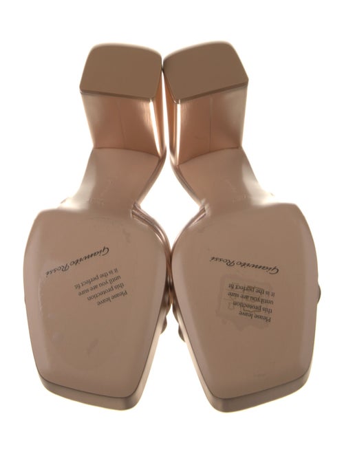 Gianvito Rossi Leather Slides