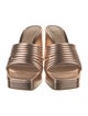 Gianvito Rossi Leather Slides