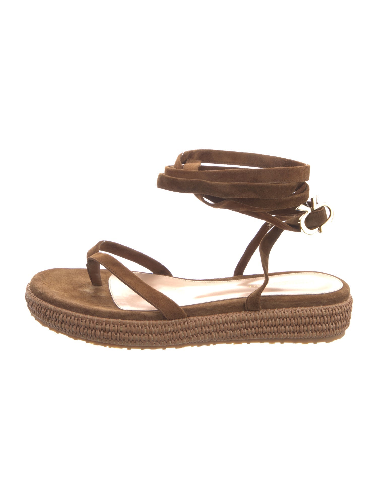 Gianvito Rossi Suede Espadrilles