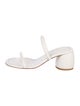 Gianvito Rossi Leather Slides