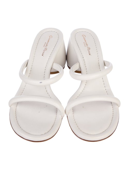 Gianvito Rossi Leather Slides