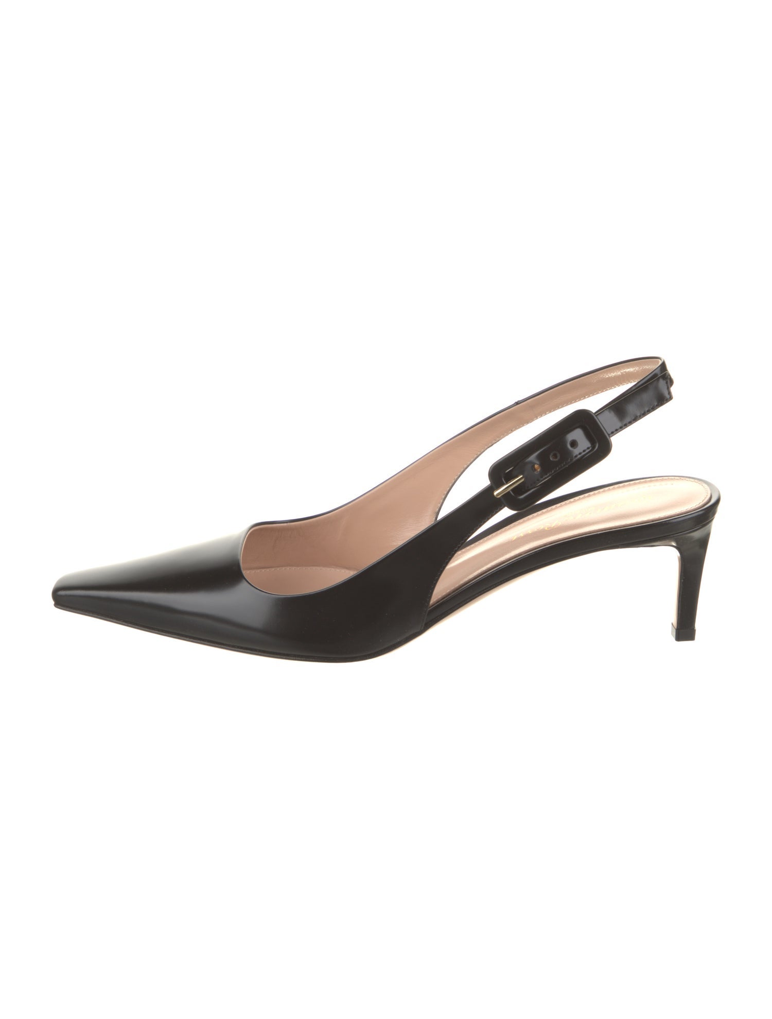 Gianvito Rossi Leather Slingback Pumps