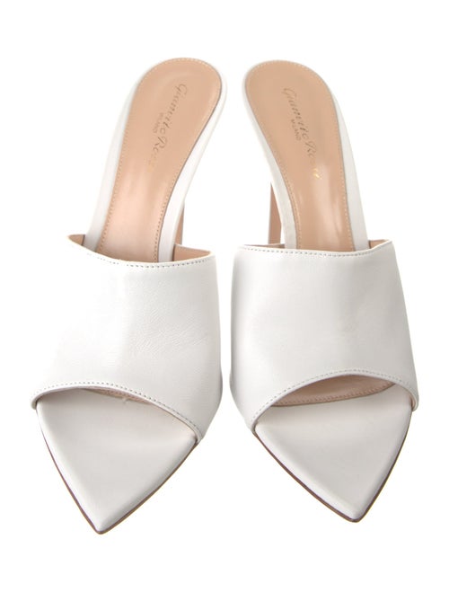 Gianvito Rossi Leather Slides