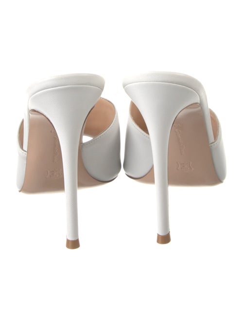 Gianvito Rossi Leather Slides