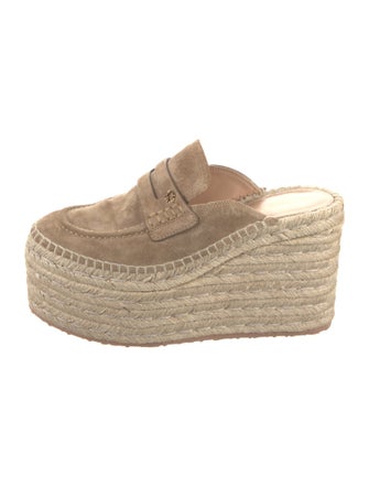 Gianvito Rossi Suede Espadrilles