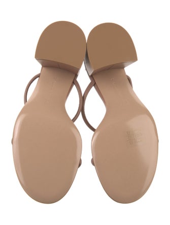 Gianvito Rossi Leather Slides