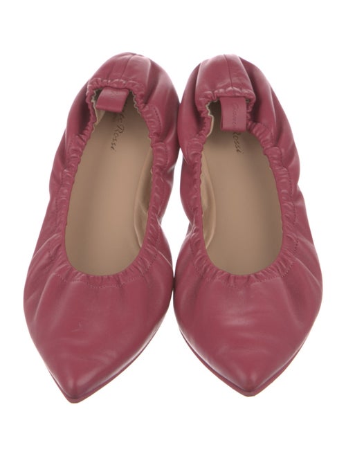 Gianvito Rossi Leather Ballet Flats