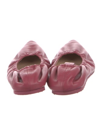 Gianvito Rossi Leather Ballet Flats