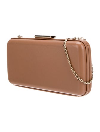 Gianvito Rossi Leather Minaudière