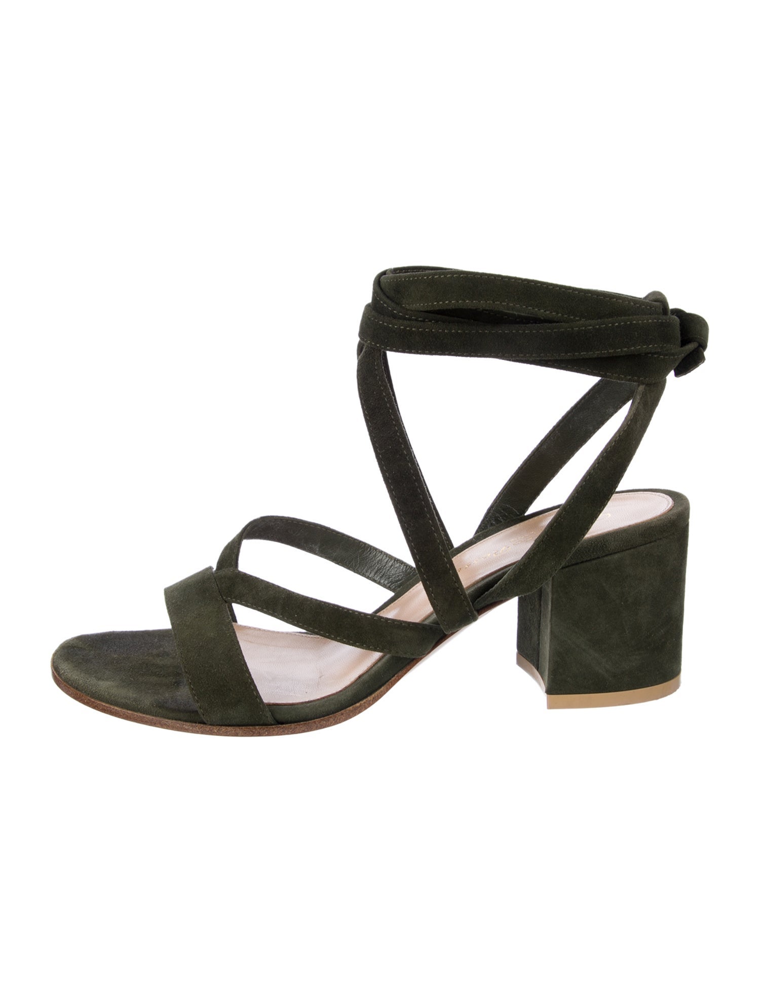 Gianvito Rossi Suede Sandals