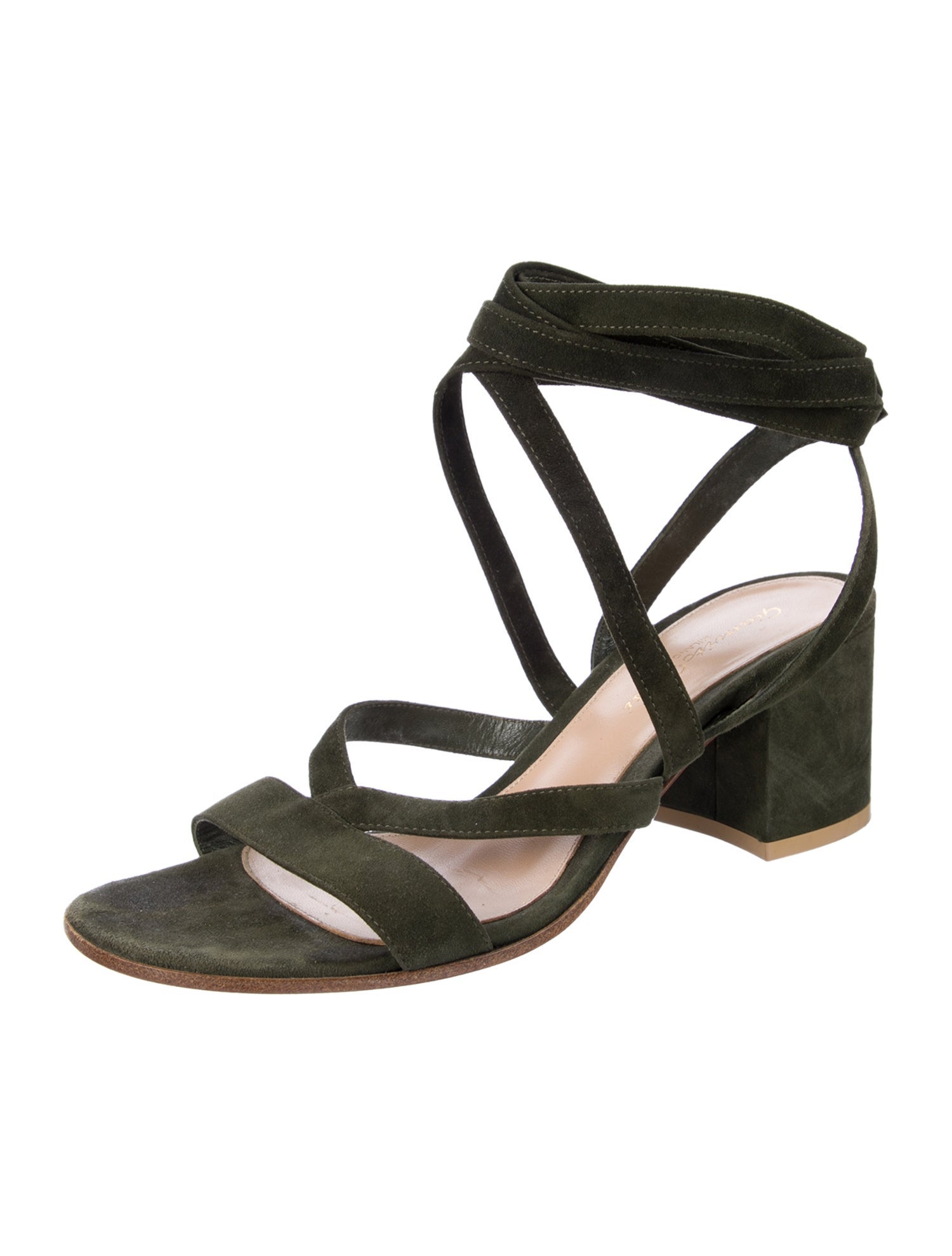 Gianvito Rossi Suede Sandals