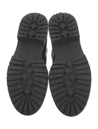 Gianvito Rossi Leather Combat Boots