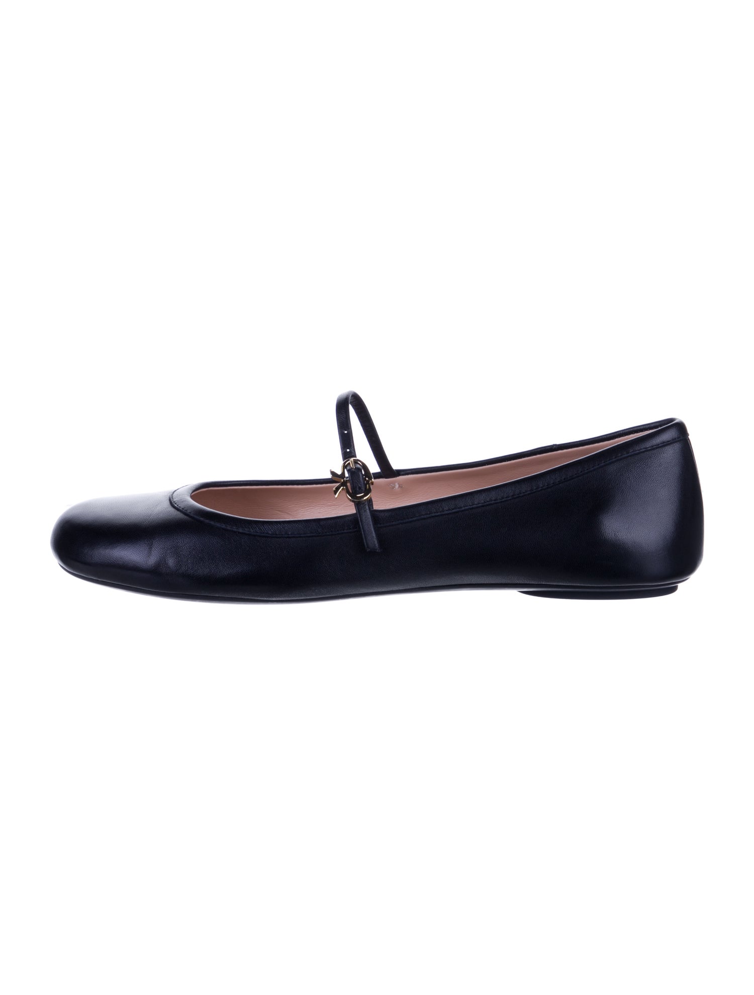 Gianvito Rossi Leather Mary Jane Flats