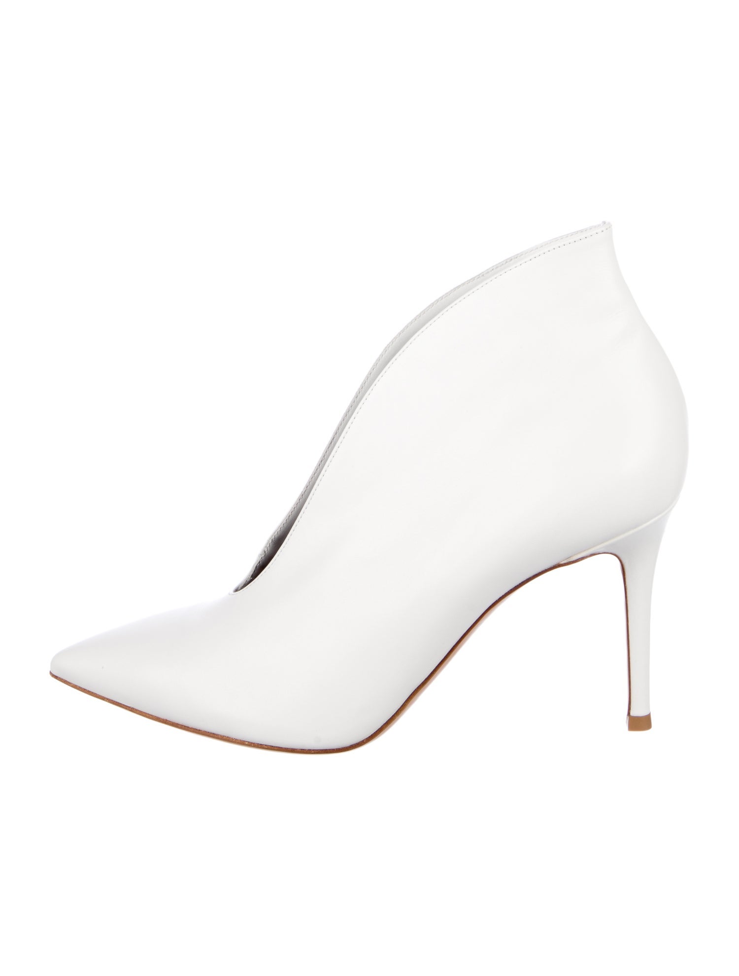 Gianvito Rossi Leather Mules