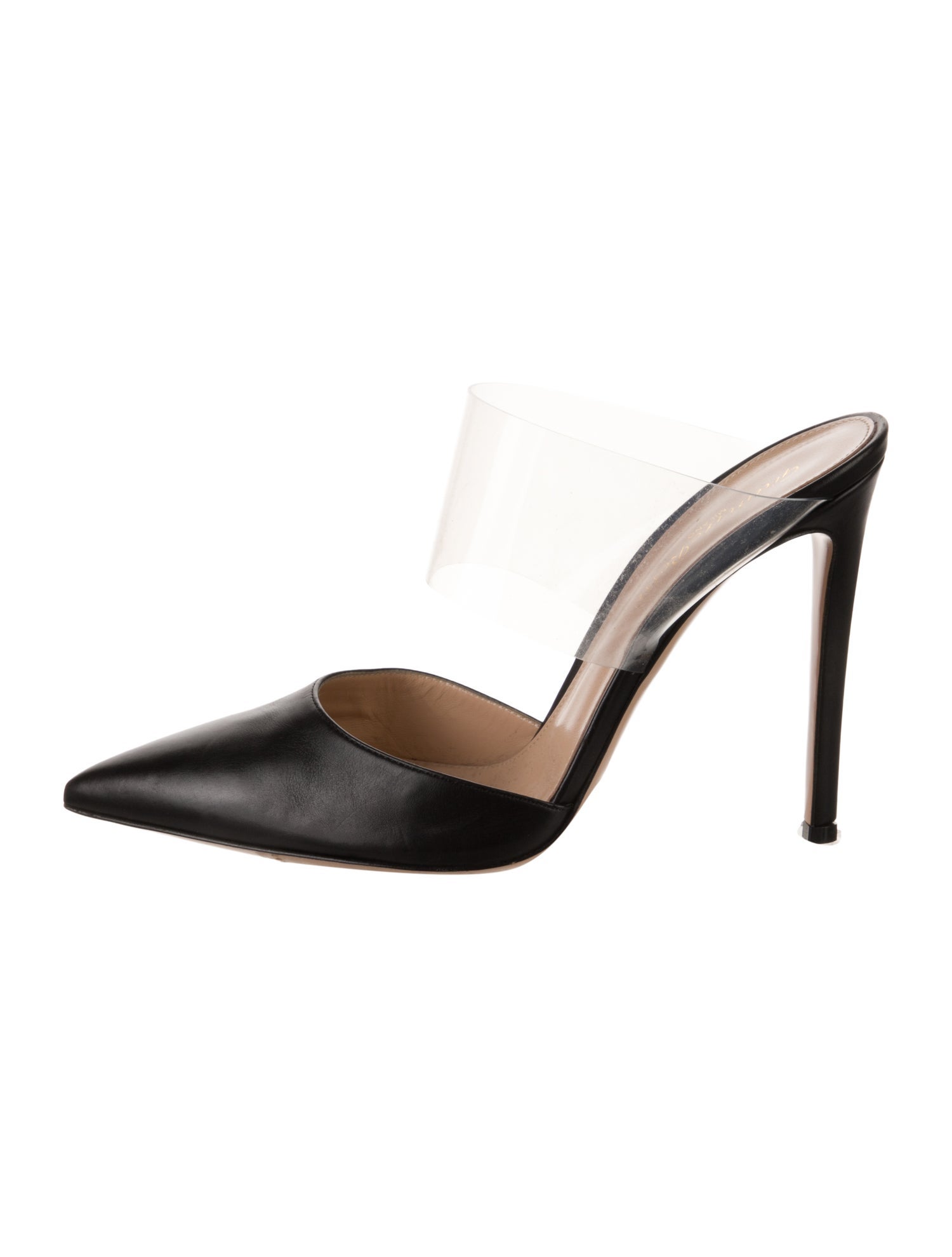 Gianvito Rossi Leather Mules