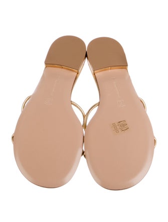 Gianvito Rossi Leather Slides