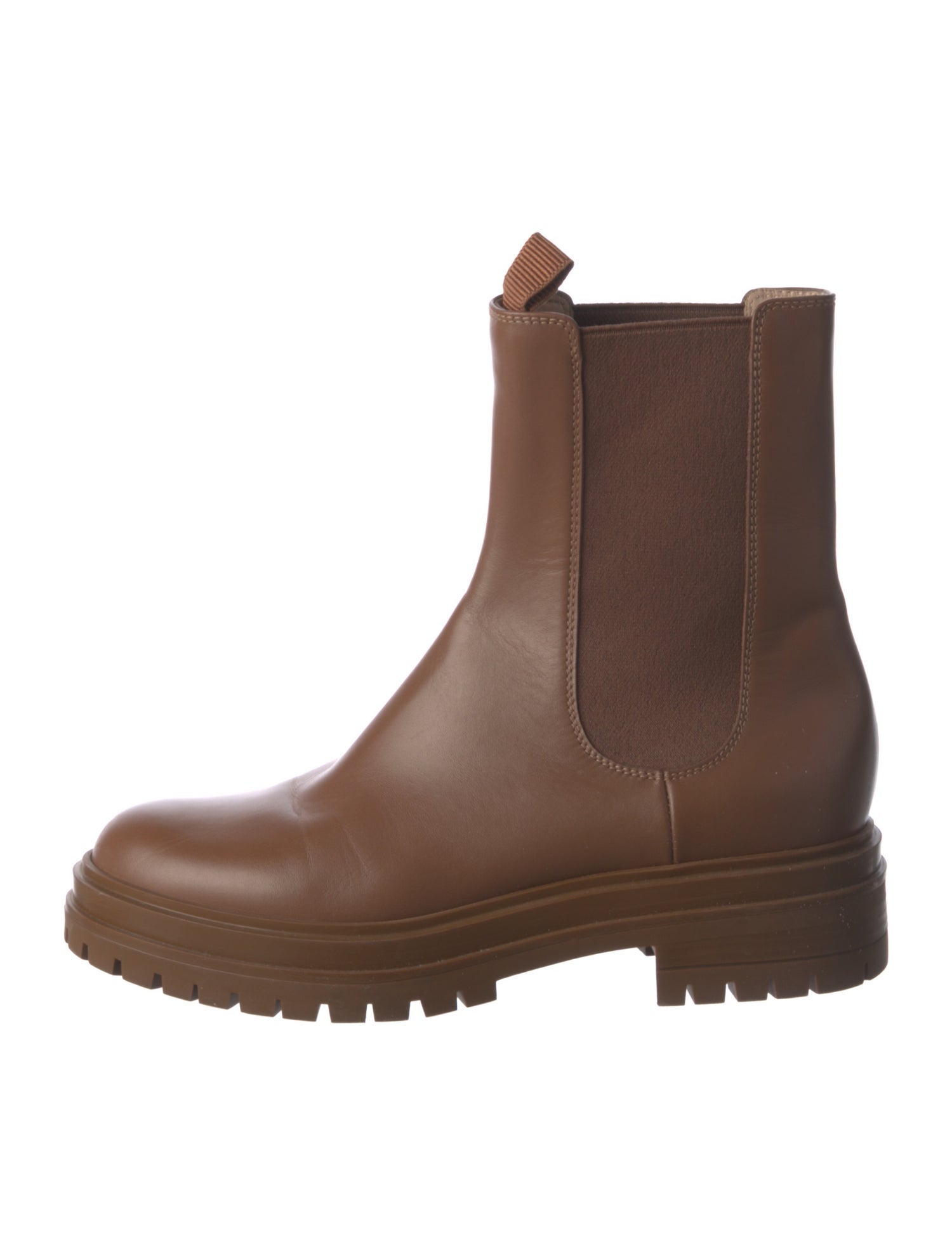 Gianvito Rossi Leather Chelsea Boots