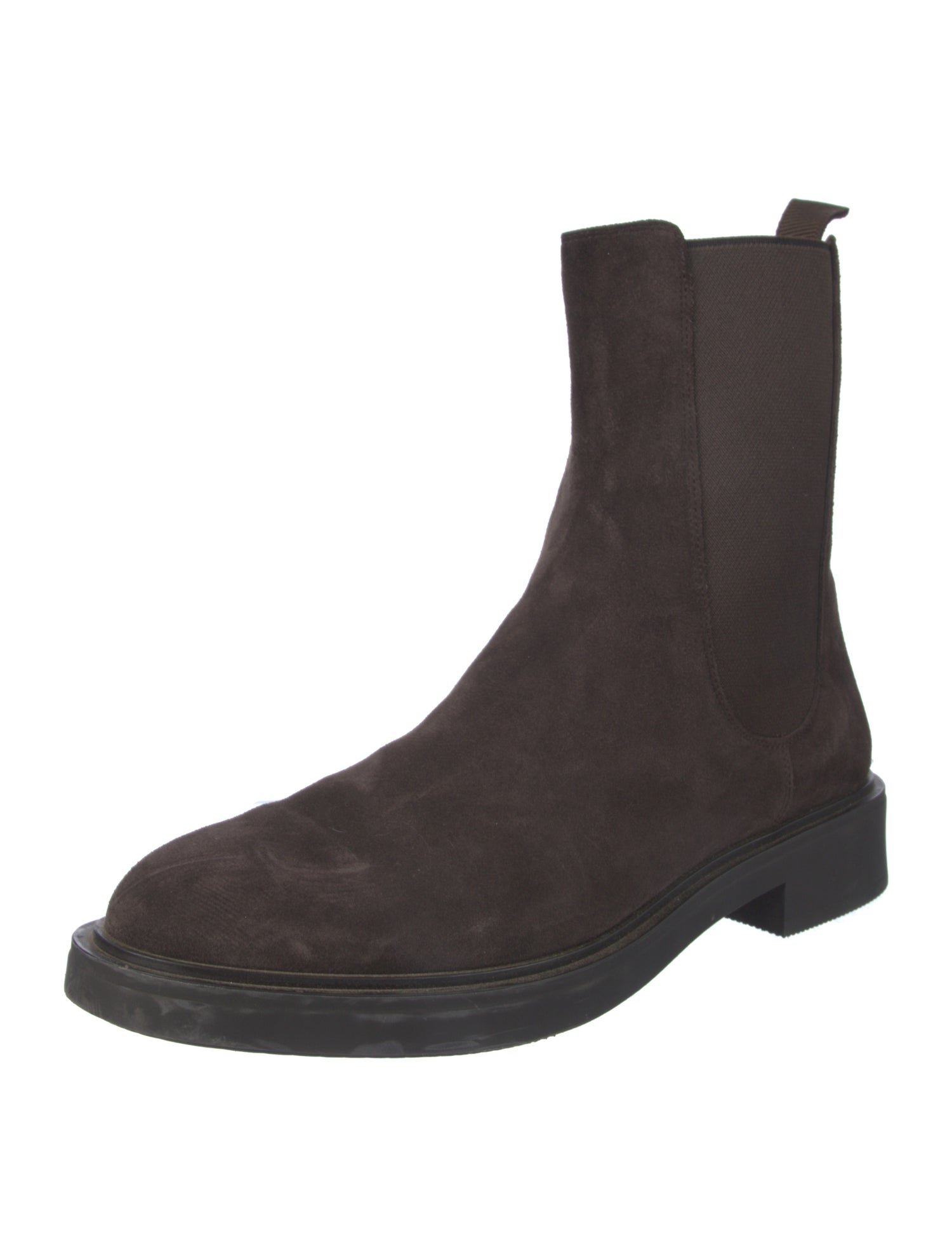 Gianvito Rossi Suede Chelsea Boots