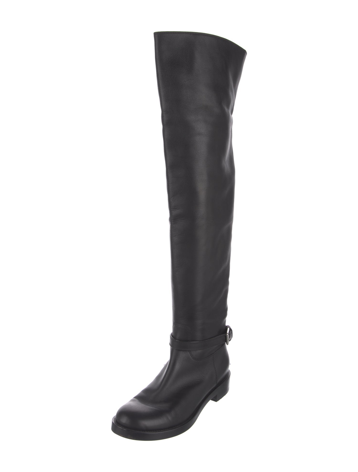 Gianvito Rossi Leather Riding Boots