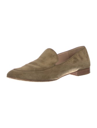 Gianvito Rossi Suede Loafers
