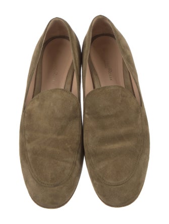 Gianvito Rossi Suede Loafers