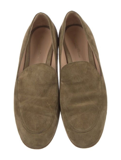 Gianvito Rossi Suede Loafers
