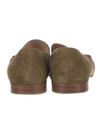 Gianvito Rossi Suede Loafers