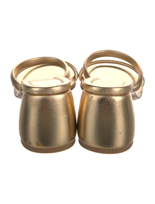 Gianvito Rossi Leather Slides