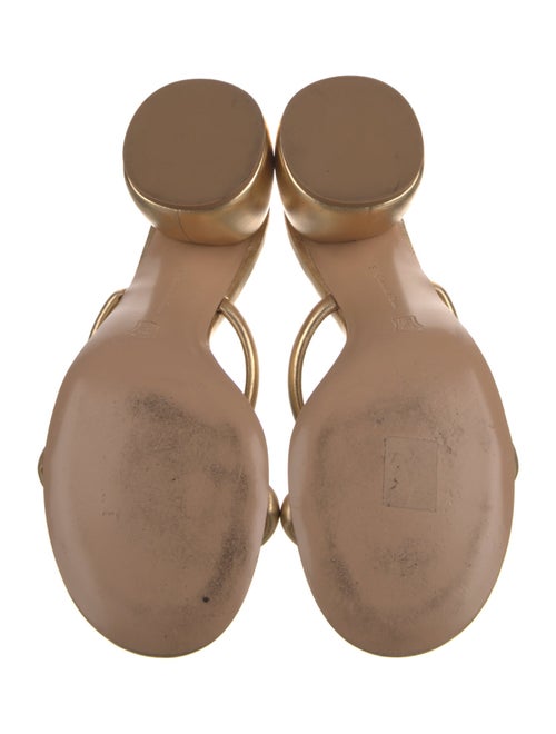 Gianvito Rossi Leather Slides