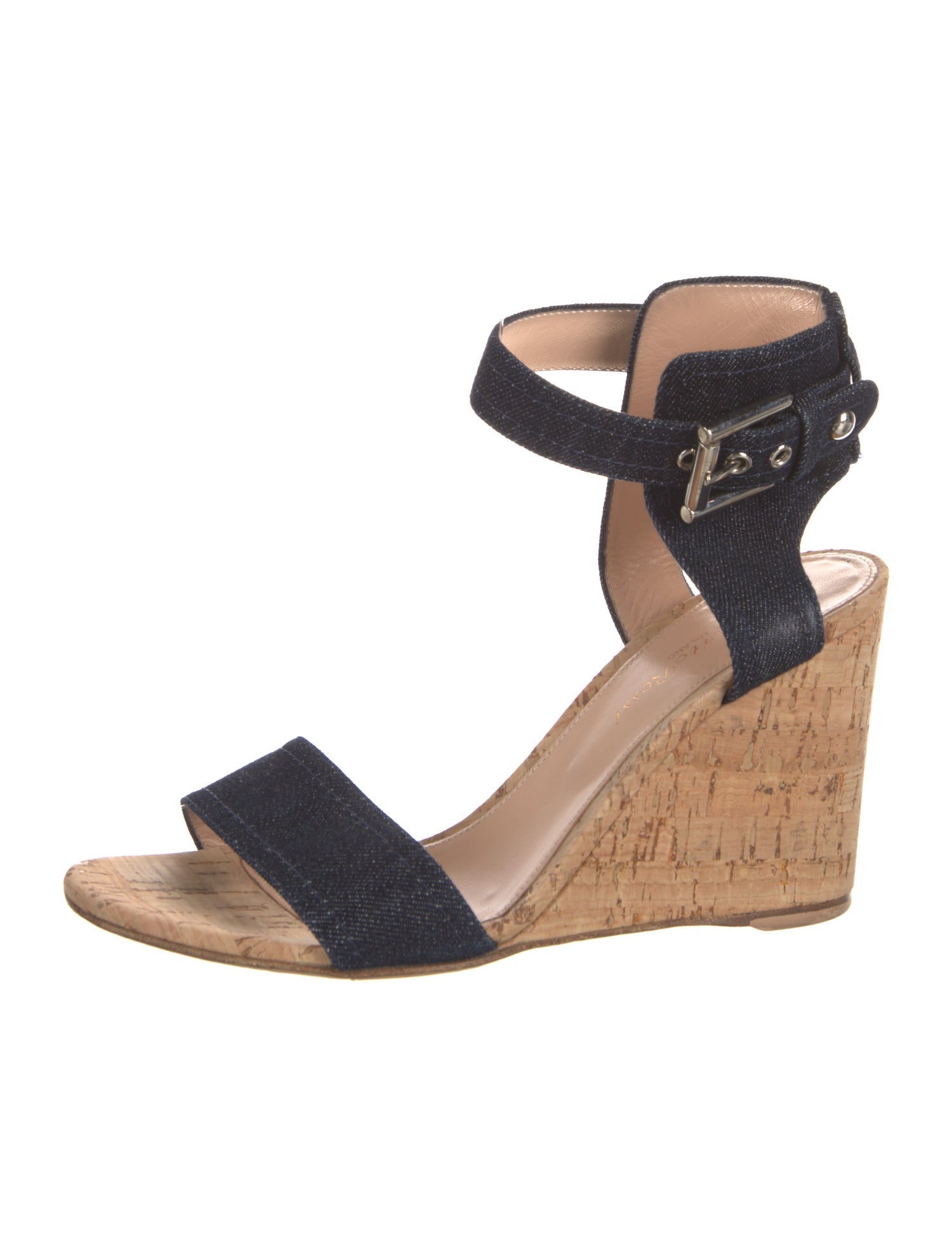 Gianvito Rossi Denim Sandals