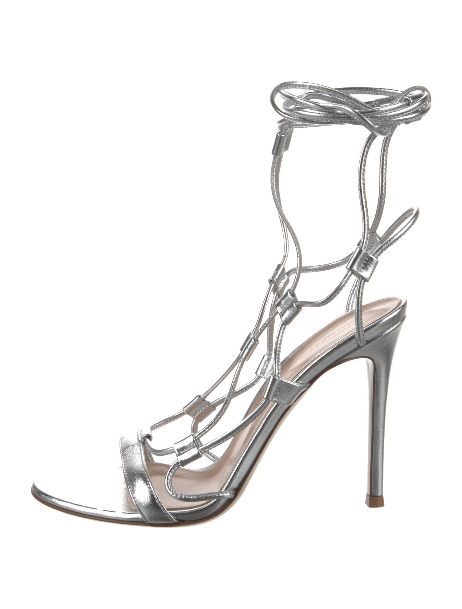 Gianvito Rossi Leather Gladiator Sandals