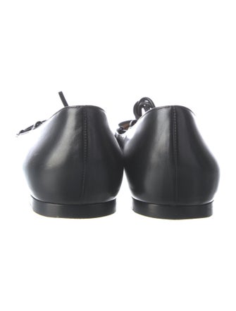 Gianvito Rossi Leather Ballet Flats