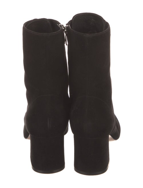 Gianvito Rossi Suede Lace-Up Boots