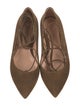 Gianvito Rossi Suede Ballet Flats