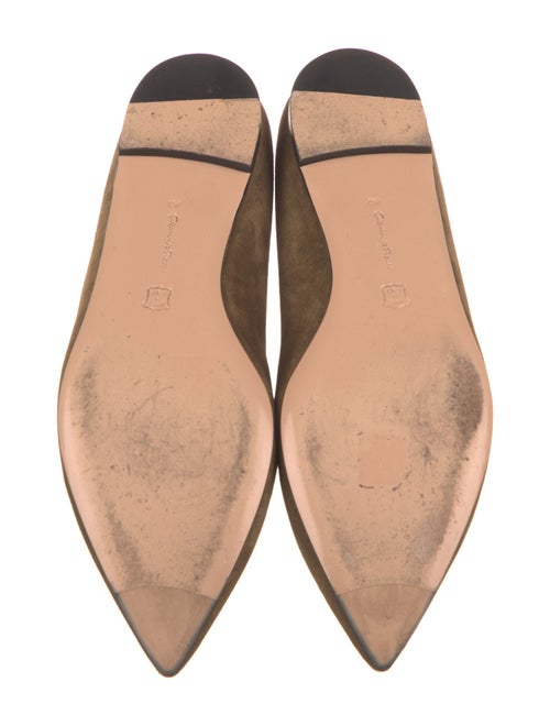 Gianvito Rossi Suede Ballet Flats