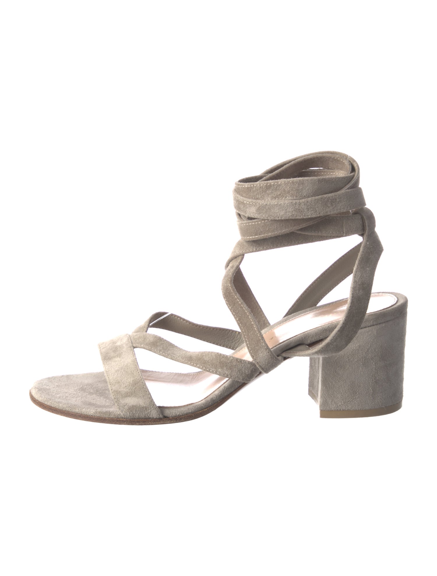 Gianvito Rossi Suede Sandals