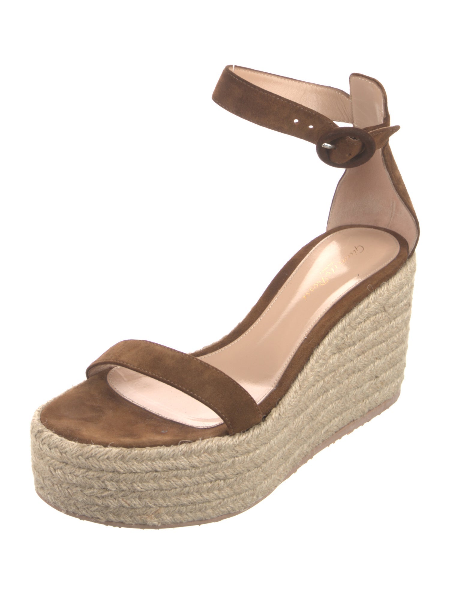 Gianvito Rossi Suede Espadrilles