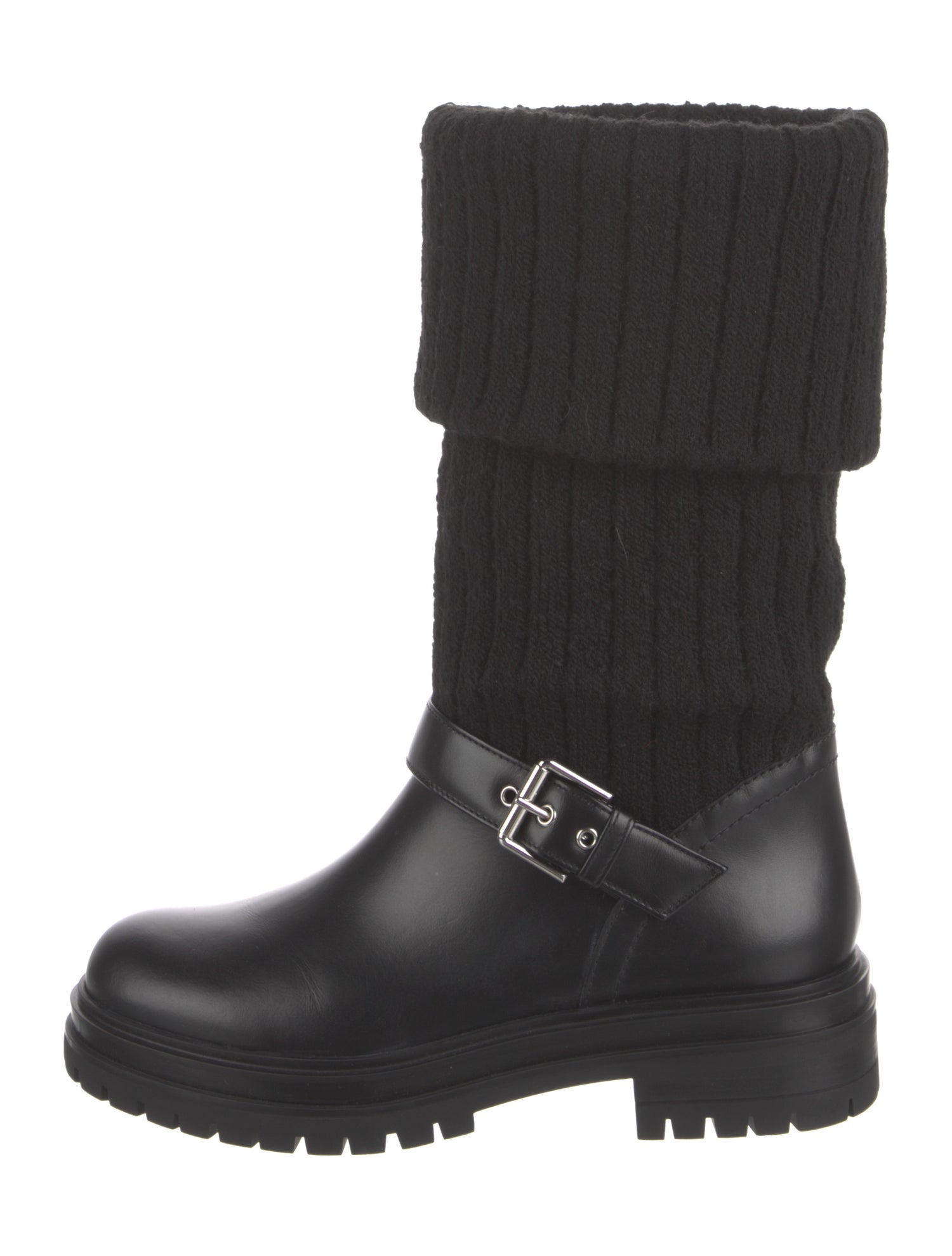 Gianvito Rossi Leather Moto Boots