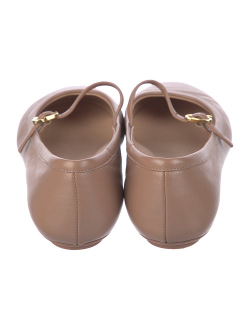 Gianvito Rossi Leather Mary Jane Flats