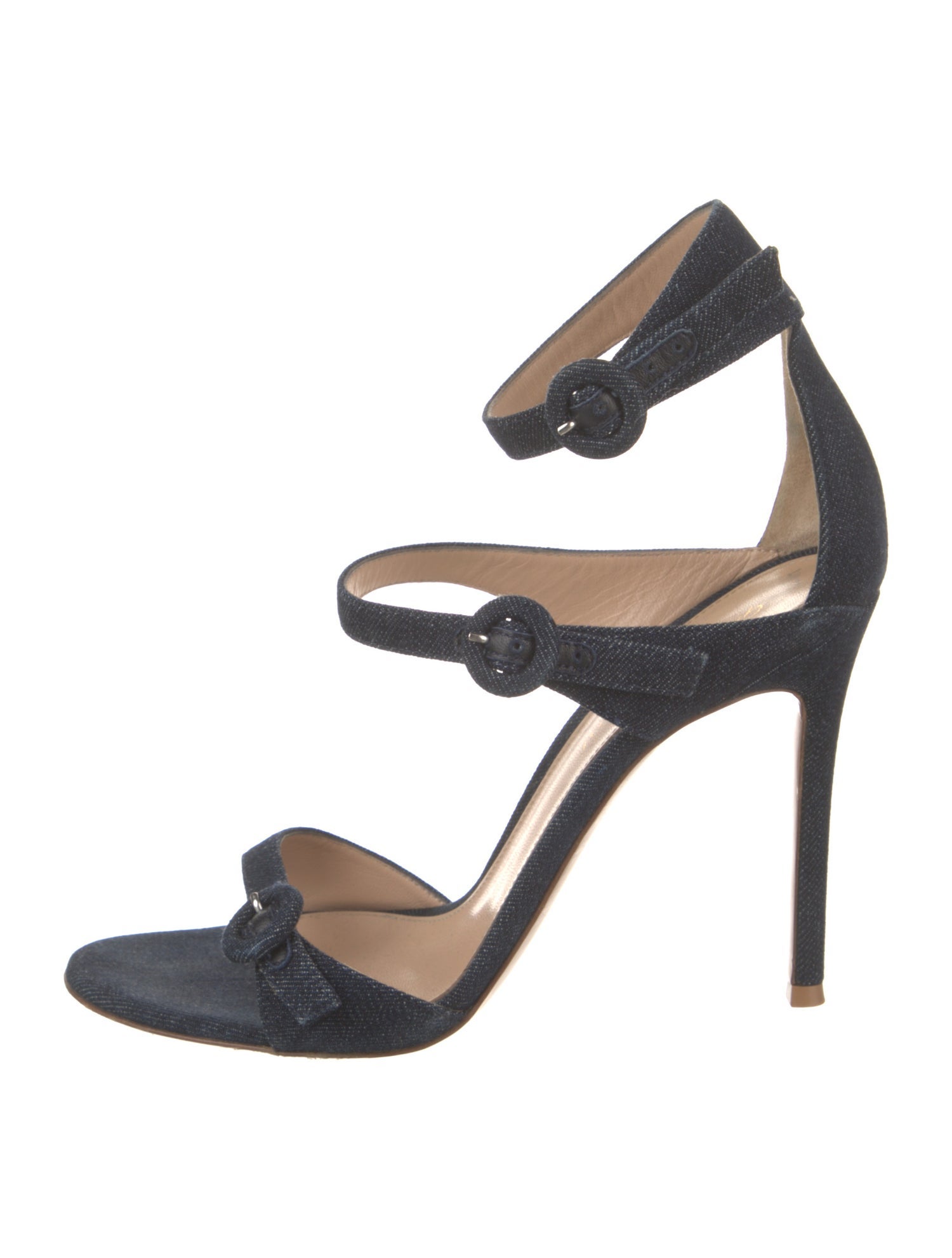 Gianvito Rossi Denim Sandals