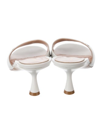 Gianvito Rossi Leather Slides