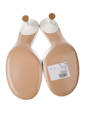 Gianvito Rossi Leather Slides