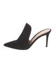Gianvito Rossi Suede Mules
