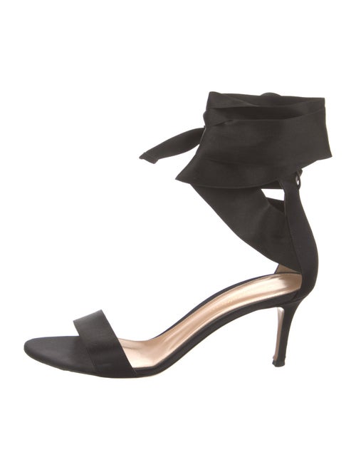 Gianvito Rossi Satin Sandals