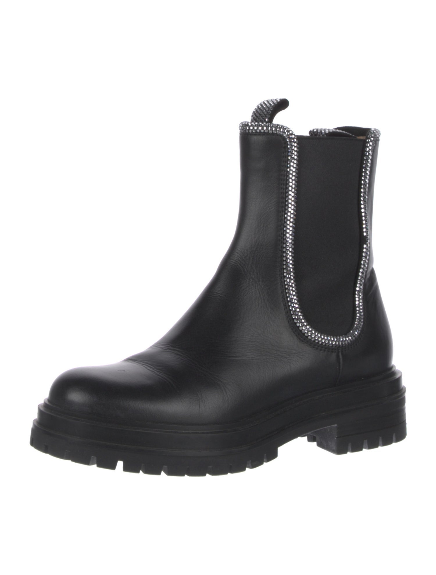 Gianvito Rossi Leather Chelsea Boots