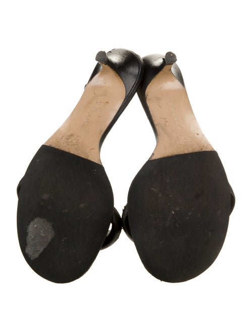 Gianvito Rossi Leather Slides